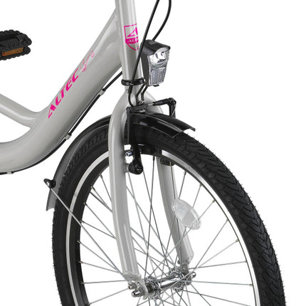 Altec Belle Meisjes V-Brakes lichtgrijs 24 inch