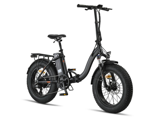 Altec Focus-S Fatbike Vouwfiets Unisex 8V Terugtraprem matzwart 42 cm 20 inch