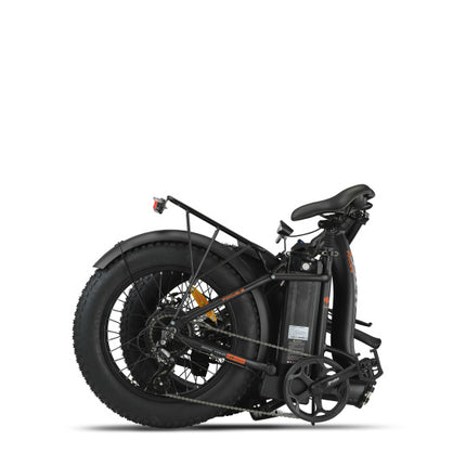 Altec Focus-S Fatbike Vouwfiets Unisex 8V Terugtraprem matzwart 42 cm 20 inch