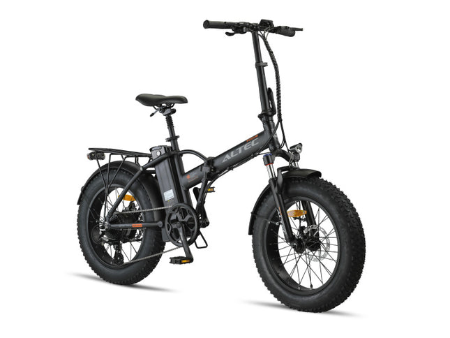 Altec Focus Fatbike Vouwfiets Unisex 8V Schijfrem matzwart 42 cm 20 inch