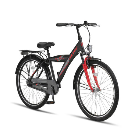 Altec Hero Jongens V-Brakes zwart/rood 26 inch