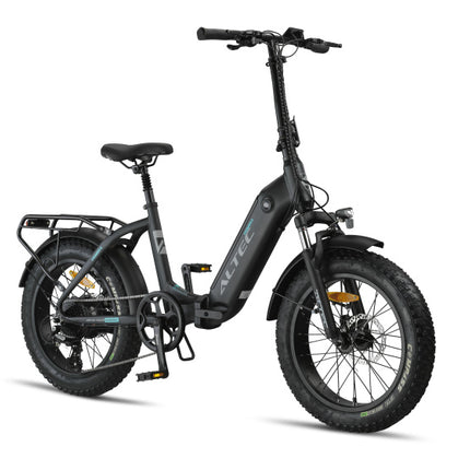 Altec Primera Fatbike Vouwfiets Unisex 8V Schijfrem matzwart 41 cm 20 inch
