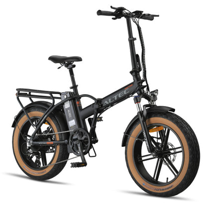 Altec Vectra Fatbike Vouwfiets Unisex 8V Schijfrem matzwart 42 cm 20 inch