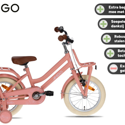 Amigo Bella Meisjes Terugtraprem