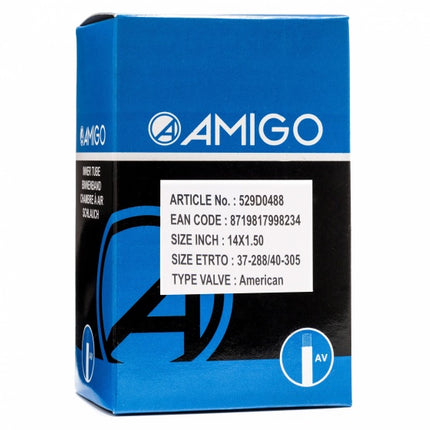 Amigo Binnenband 14 X 1.50 (37/40-288/305) Av 48 Mm