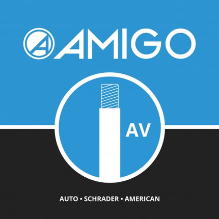 Amigo Binnenband 14 X 1 5/8 X 1 3/8 (44-288) Av 48 Mm zwart