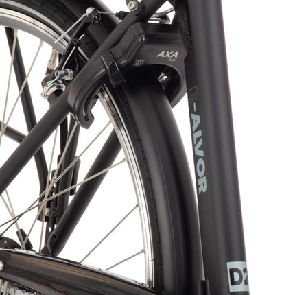 Amigo E-Alvor D2 Heren 7V V-Brakes matzwart 53 cm 28 inch