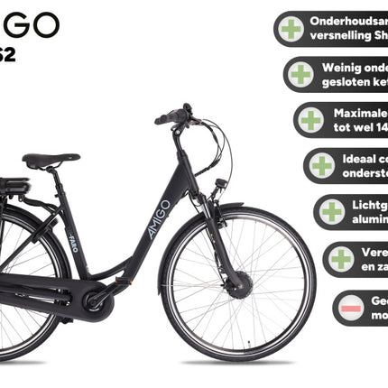 Amigo E-Faro S2 Dames 7V Rollerbrake