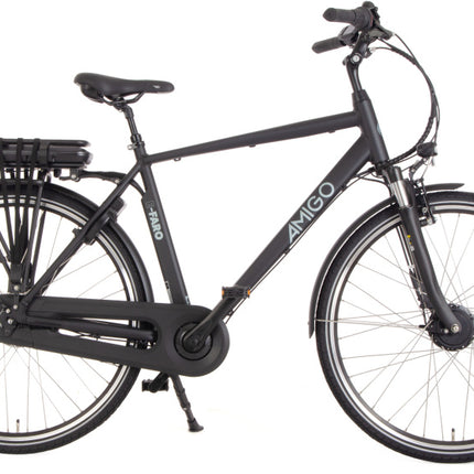 Amigo E-Faro S2 Heren 7V Rollerbrake matzwart 53 cm 28 inch