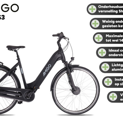 Amigo E-Faro S3 Dames 7V Rollerbrake