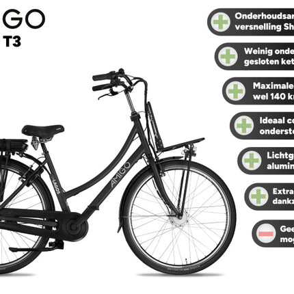 Amigo E-Lagos T3 Dames 7V Rollerbrake