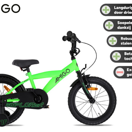 Amigo Explorer Jongens Terugtraprem