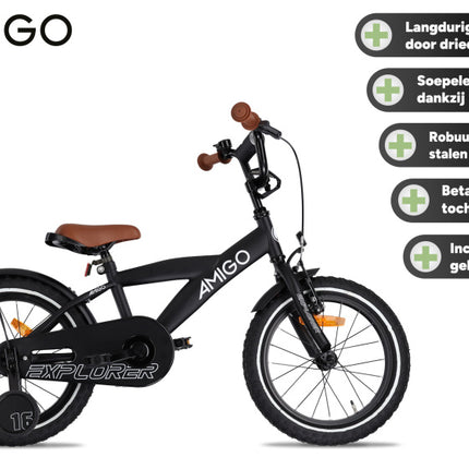 Amigo Explorer Jongens Terugtraprem
