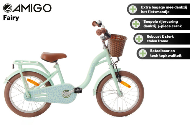 Amigo Fairy Meisjes Terugtraprem