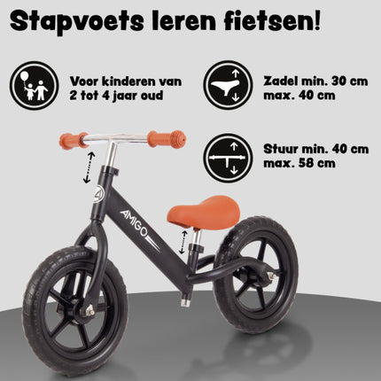 Amigo Hopper Loopfiets Junior