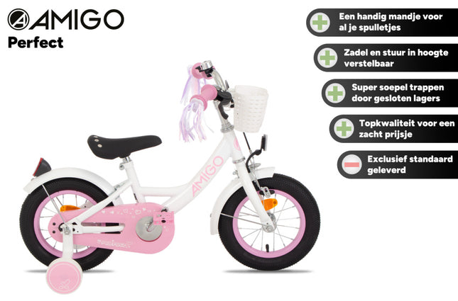 Amigo Perfect Meisjes Terugtraprem