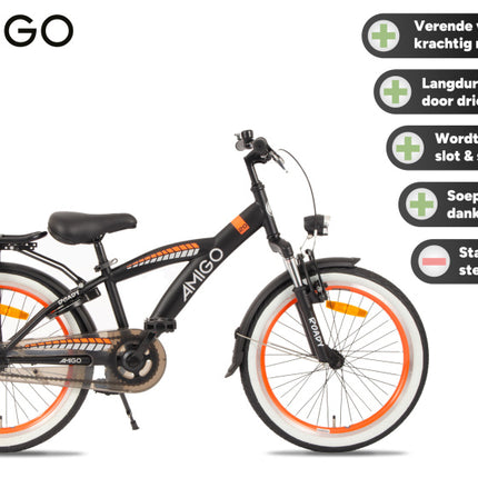 Amigo Roady Jongens Terugtraprem