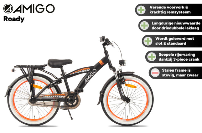 Amigo Roady Jongens Terugtraprem