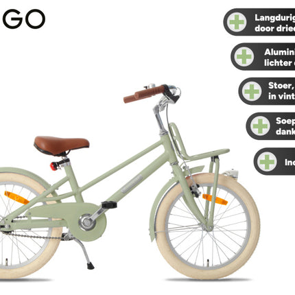 Amigo Urban Aluminium Frame Meisjes Terugtraprem