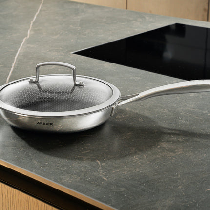 Arbaer Glazen Pannendeksel Voor De Arbaer Pan Ø 24 Cm