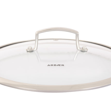 Arbaer Glazen Pannendeksel Voor De Arbaer Pan Ø 28 Cm