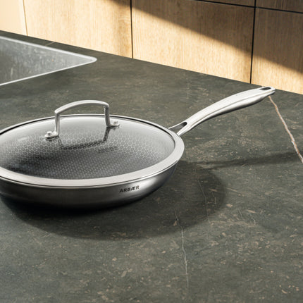 Arbaer Glazen Pannendeksel Voor De Arbaer Pan Ø 28 Cm