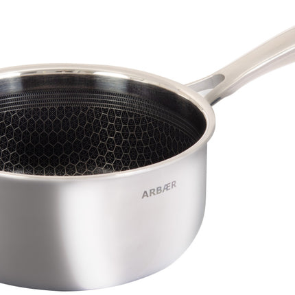 Arbaer Sauspan Ø 18 Cm - Honingraat Anti-Aanbaklaag - Inductie