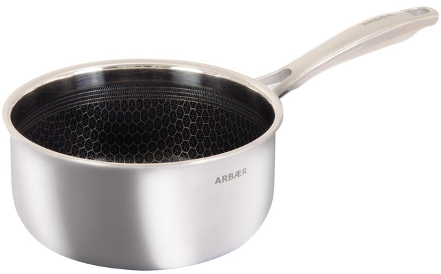 Arbaer Sauspan Ø 18 Cm - Honingraat Anti-Aanbaklaag - Inductie