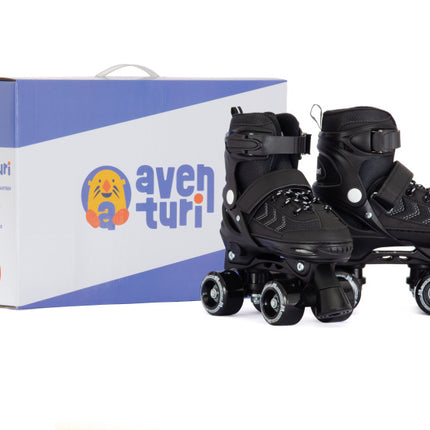 Aventuri Verstelbare Rolschaatsen Semi-Softboot (Xs)