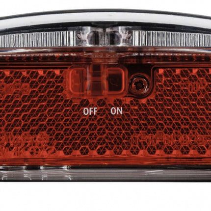 Axa Achterlicht Riff Switch Led Batterij Aan/Uit Zwart