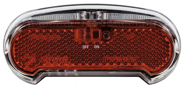 Axa Achterlicht Riff Switch Led Batterij Aan/Uit Zwart