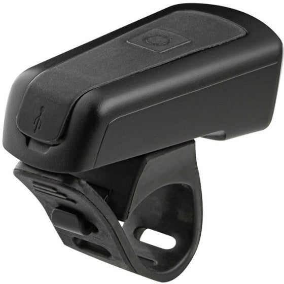 Axa Dwn 50 Koplamp 10-50 Lux Led Usb-C Zwart