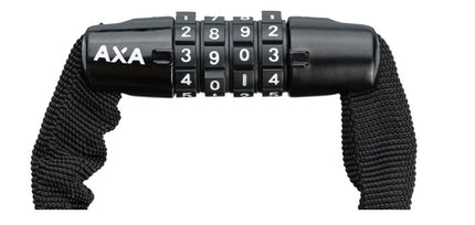 Axa Kettingcijferslot Rigid Rcc Nylon Hoes 1200 X 3,5 Mm