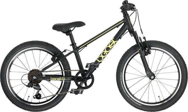 Bike Fun The Beast Jongens 6V V-Brakes matzwart/geel 28 cm 20 inch