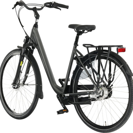 Bimas City 7.3 Dames 7V Rollerbrake matgrijs 50 cm 28 inch