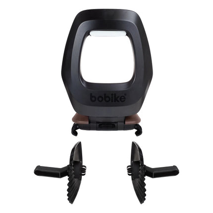 Bobike One Junior Fietszitje Achter Met Dragerbevestiging Black/Brown