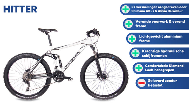 Chrisson Hitter Heren 27V Hydraulische Schijfrem