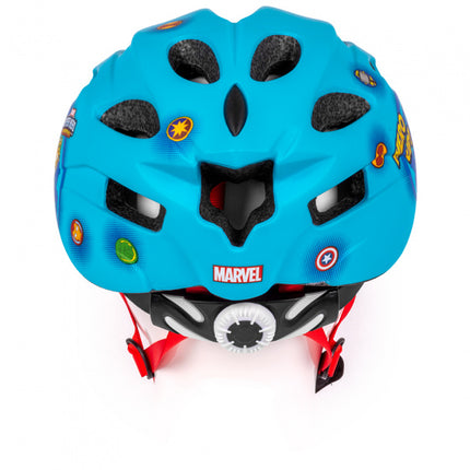 Disney Avengers Fietshelm Junior In-Mold Blauw Maat 52-56