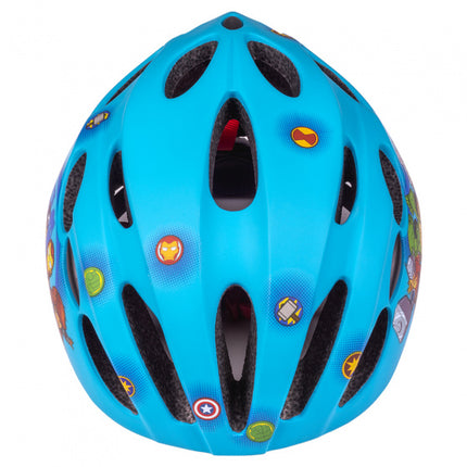 Disney Avengers Fietshelm Junior In-Mold Blauw Maat 52-56