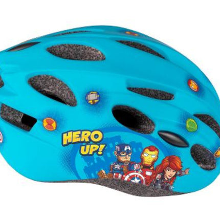 Disney Avengers Fietshelm Junior In-Mold Blauw Maat 52-56