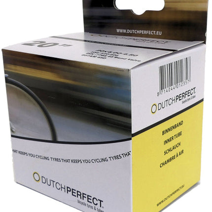 Dutch Perfect Binnenband Fatbike 20 X 4.00 (40-540) Av Gebogen 45°