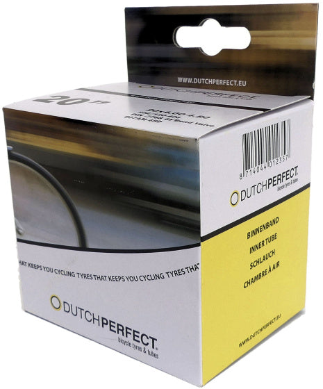 Dutch Perfect Binnenband Fatbike 20 X 4.00 (40-540) Av Gebogen 45°