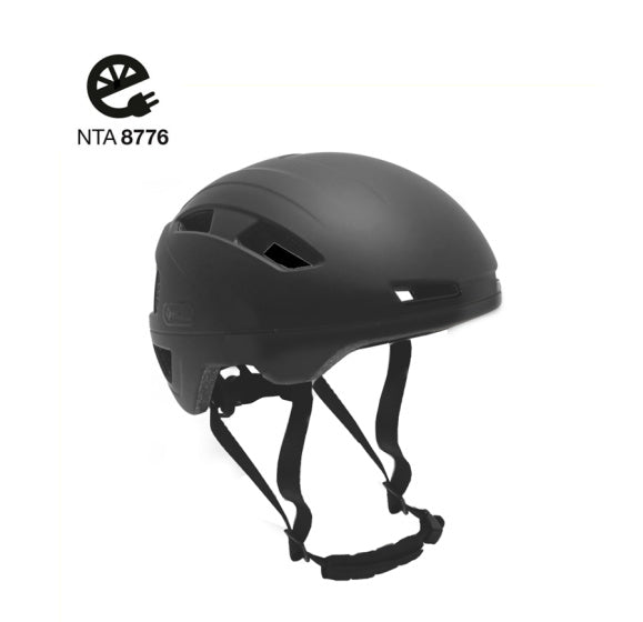 Falkx Helm Unisex Maat 51-54 Cm (S) matzwart