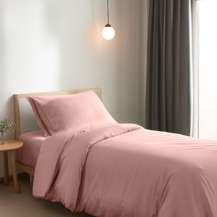 Eenpersoons Beddengoedset Xl - Cuddle Pink