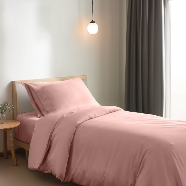 Eenpersoons Beddengoedset Xl - Cuddle Pink