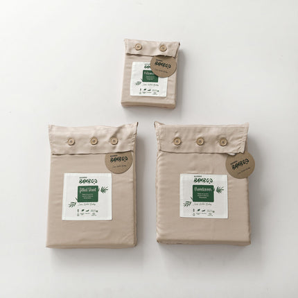 Dekbedovertrek - Soft Taupe - Premium