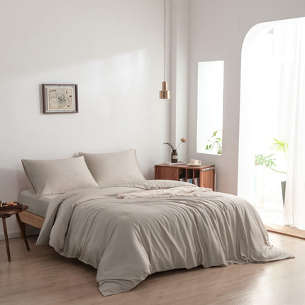 Dekbedovertrek - Soft Taupe - Premium