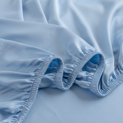 Hoeslaken (Topdekmatras) - Sky Blue - Premium