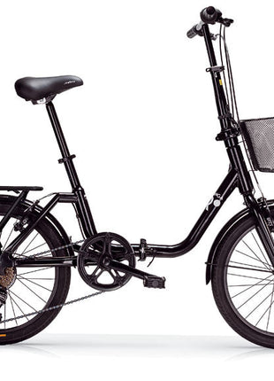MBM Vouwfiets 20 Inch Kangaroo 6 Versnellingen Zwart Winkelwarenhuis.nl