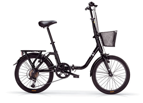 MBM Vouwfiets 20 Inch Kangaroo 6 Versnellingen Zwart Winkelwarenhuis.nl